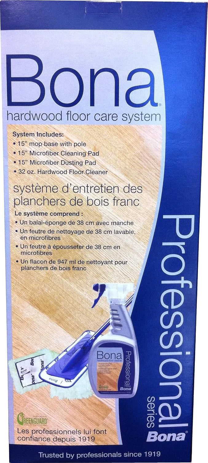 Bona Pro Series Wm710013398 15-Inch Hardwood Floor Care System