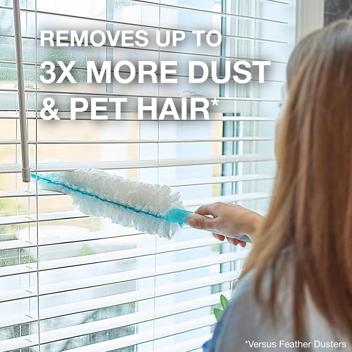 Bona Disposable Duster Refills - High Performance Dusting System - Microfiber Dusters Remove Dust and Pet Hair for Quick Spot Cleaning, 9 Count (Pack of 3)