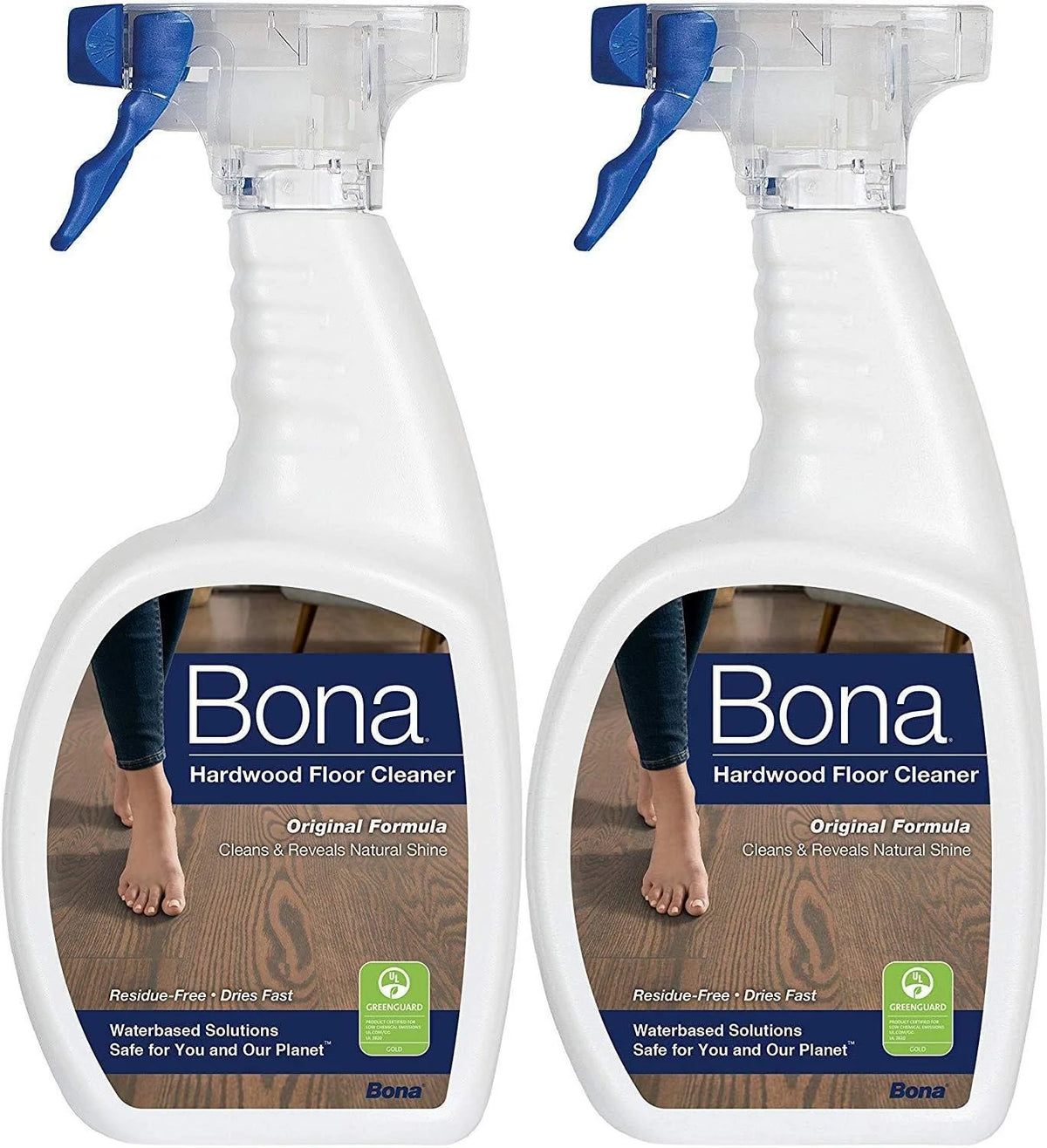 Bona Hardwood Floor Cleaner Spray, 32 oz Pack of 2