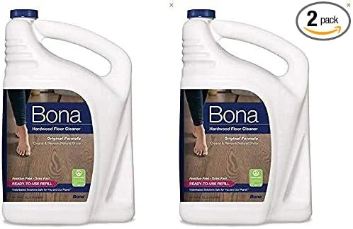 Bona WM700018159 Cleaner, Hardwood Floor Refill Gallon, 1 gallon/128oz Pack of 2