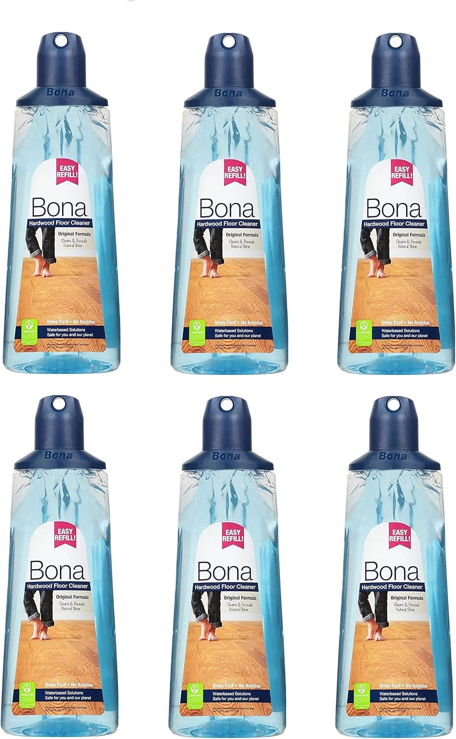 Bona Hardwood Cleaner 34oz, 34 oz. Cartridge, Sold as 6 Pack (WM700054001)