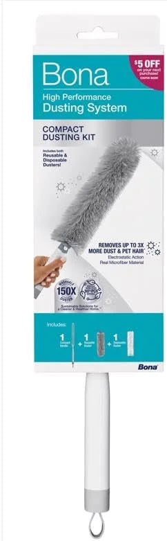 Bona 1036445 11 x 17 in. Microfiber Duster Kit - Pack of 8