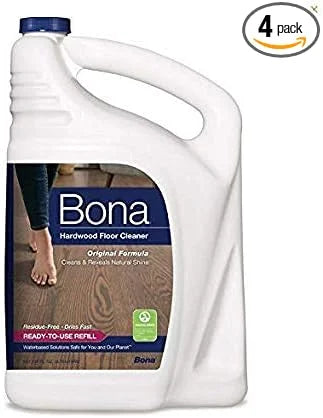 WM700018159 Cleaner, Hardwood Floor Refill Gallon, 1 gallon/128oz (4 Pack)