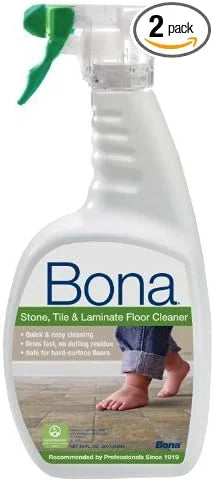 Bona Stone Tile & Laminate Floor Cleaner Spray MegaPack Pack of 2