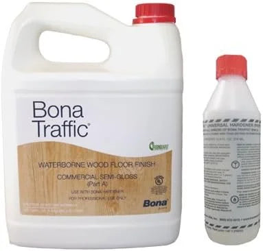 Bona�Traffic Waterborne Wood Floor Finish - Semi-gloss