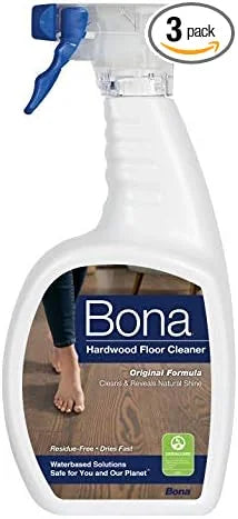 Bona Hardwood Floor Cleanar Spray Family-Unit 3Pack (32oz) asYS