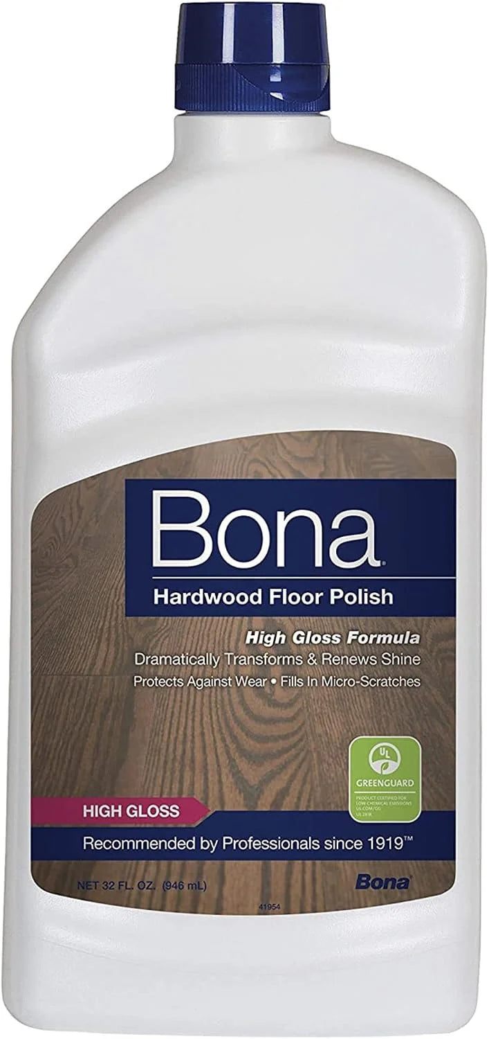 Bona Hardwood Floor Polish - High Gloss, 36 oz, Packaging may vary