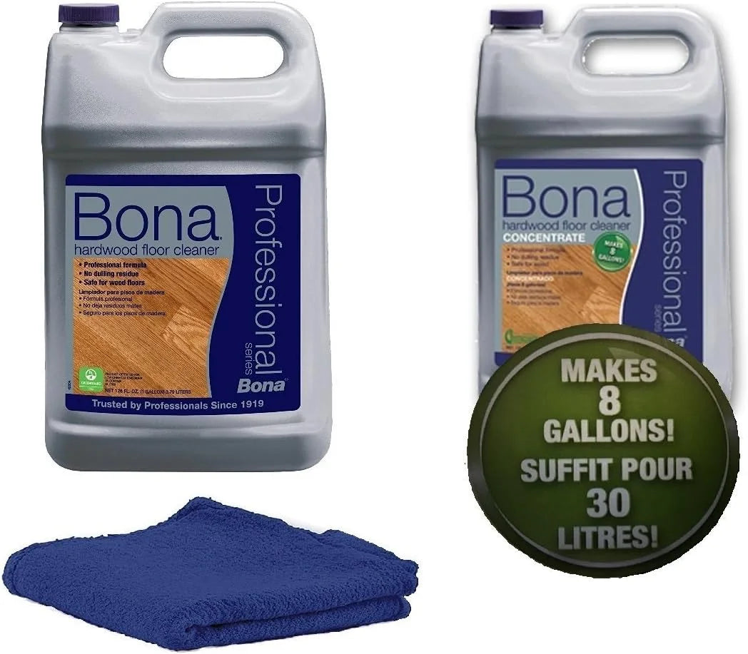 Bona Pro Series Hardwood Floor Cleaner Refill with Concentrate (makes 8 gallons)