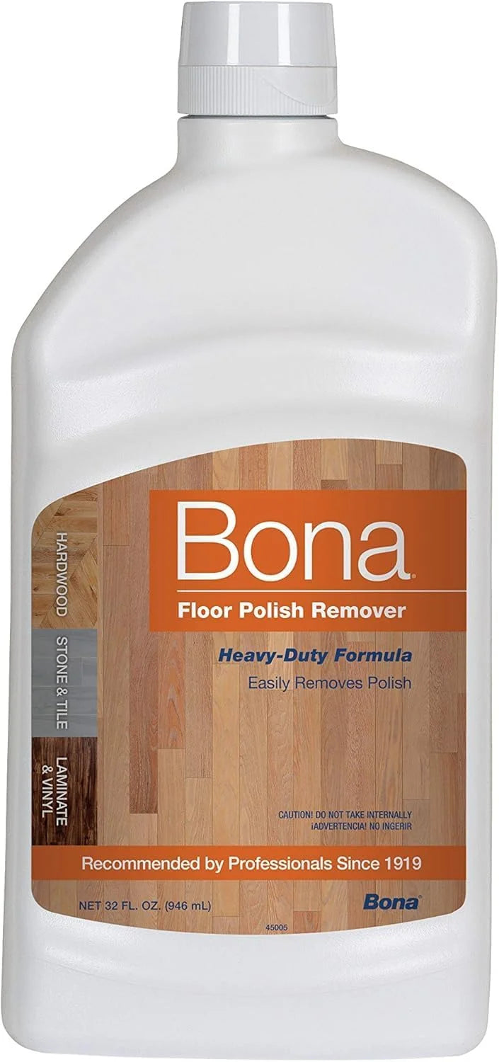 Bona Floor Polish Remover - Covers 200sqft - 32 Fl Oz