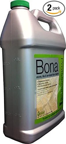 Bona Pro Series Wm700018175 Stone Tile and Laminate Cleaner Refill MegaPACK 2Pack (1Gallon)-kHR-Bona