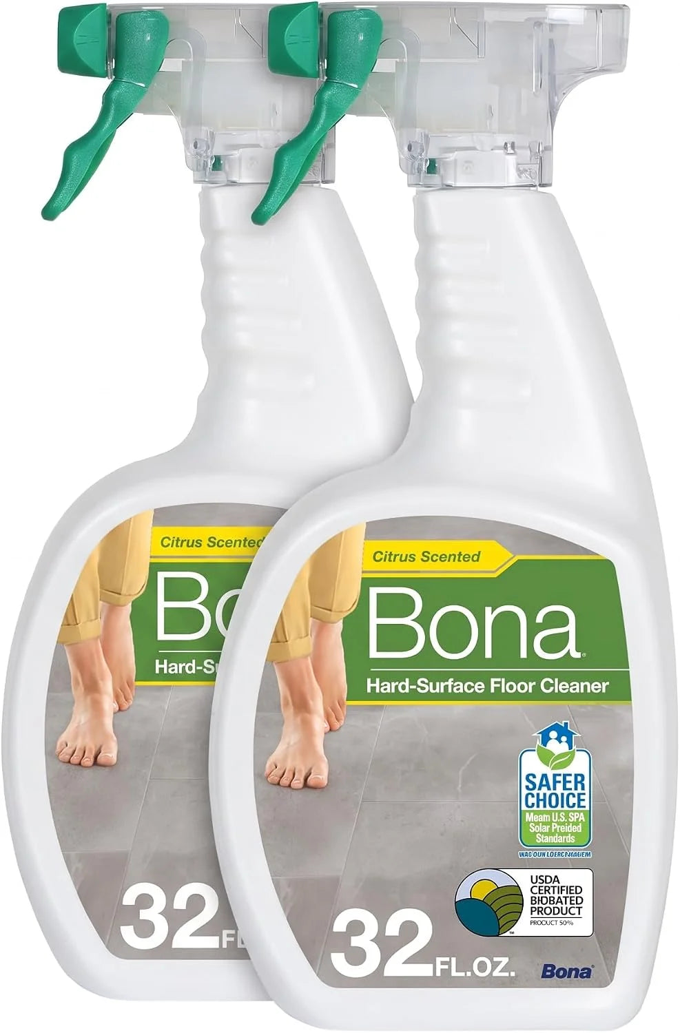 Bona Multi-Surface Floor Cleaner Spray - 32 fl oz - Unscented - Refillable