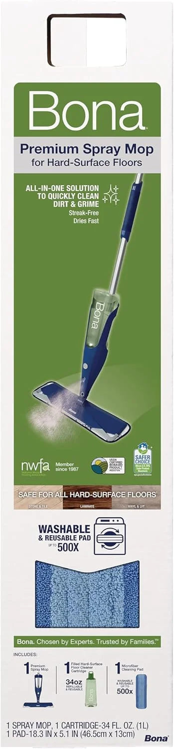 Bona Premium Spray Mop for Hard-Surface Floors